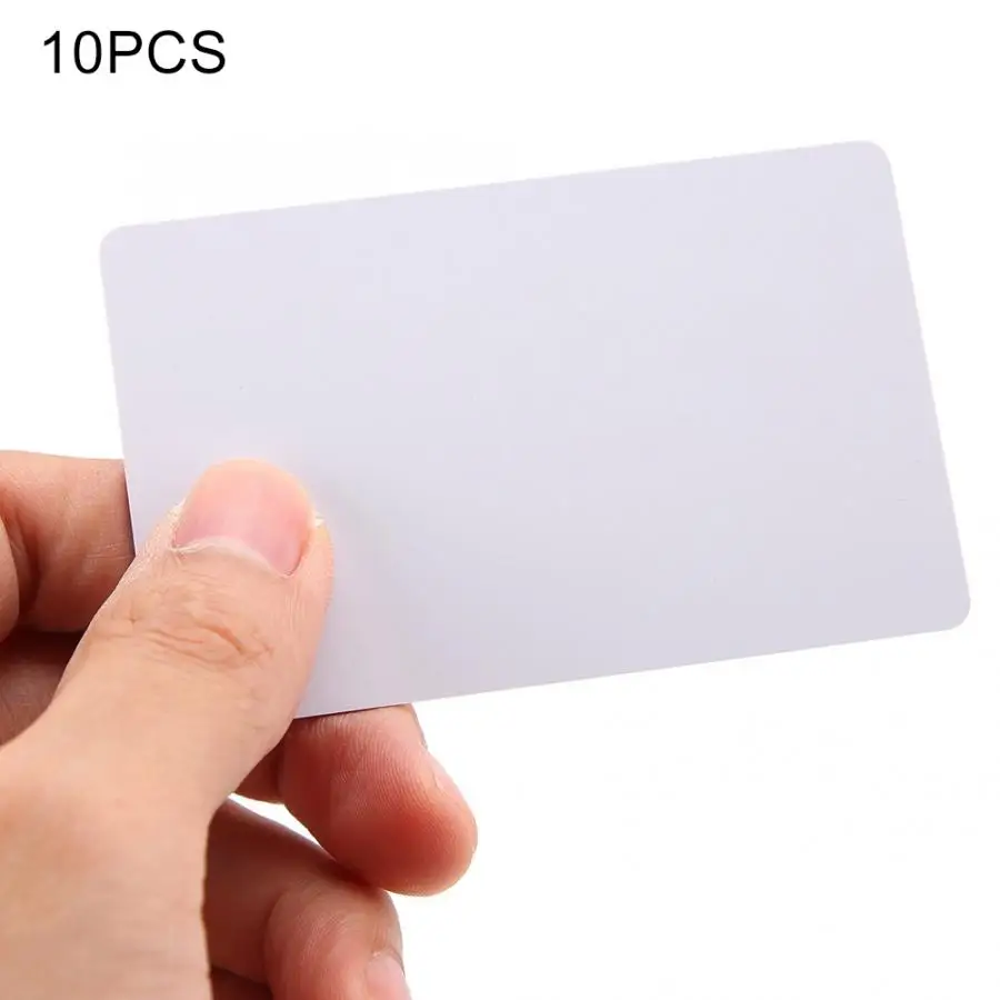 10 шт./компл. 13,56 МГц Смарт RFID блок 0 перезаписываемый брелок для IC карты UID Сменные доступа карта идентификатор пользователя карты Сменные