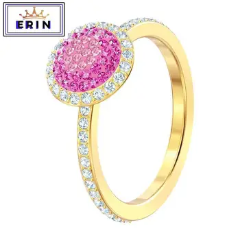 

ERIN High quality SWA, brand new fashion color crystal fresh romantic luxury gift ring