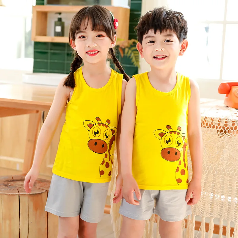 Hot Sales TM Baby Toddler Kids Boys Short Sleeve Cartoon Crocodile Tops Bike Shorts Summer Outfit Home Wear Clothes for 1-6 Years Old Boys Little Boys Pajamas Sets,Jchen Age: 5-6 T 