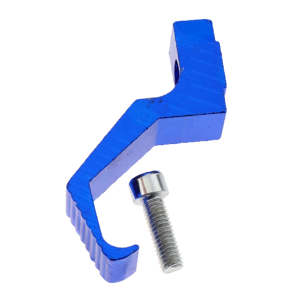 Helmet Holder Hook - 2 Pieces Hat Wall Display Rack Hanger with Mounting Screws Blue+Red