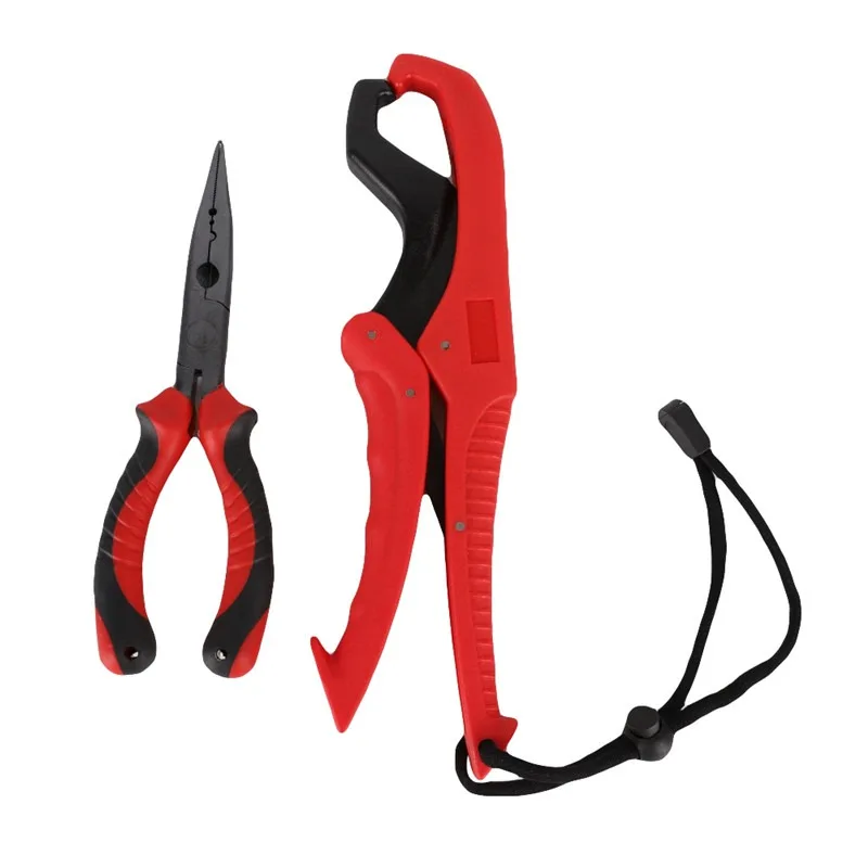 

Control Fish Pliers Fishing Pliers Cutter Scissors Plastic Clip Floating Fishing Pliers Controller Bracket Fish Control Tool NEW