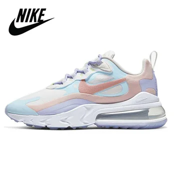 

Original Authentic Nike Air Max 270 React Women's Running Shoes Breathable and Comfortable Sports Shoes 2019 New AT6174-101