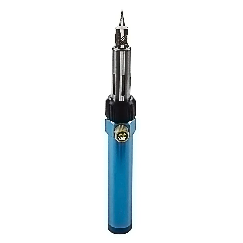 Mini Soldering Gas Iron Gun Cordless Portable 30W-70W Adjustable Flame Welding Pen Burner Blow Torch Hot Air Gun Repair Tool