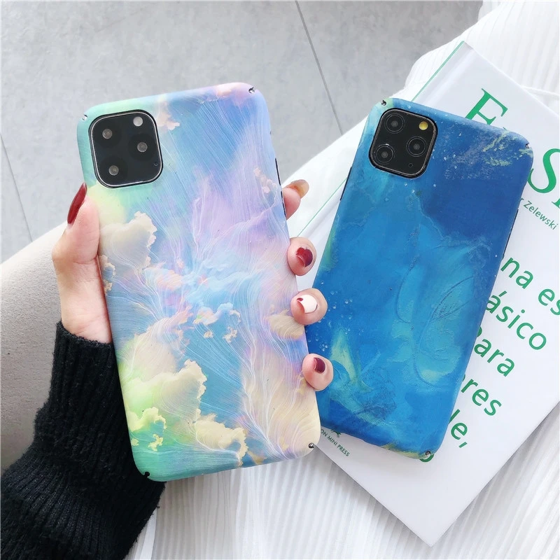 3D рельефный матовый чехол для iPhone 11 Pro Max 11Pro XS XR X 8 7 6 6S Plus SE 2020 с Луной и звездами