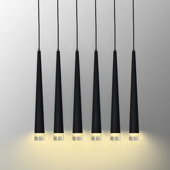 

led light pendant Modern Crystal Pendant Lamp Black Golden 5W Indoor Hanging Lamp Living Room Kitchen Bedroom Bar Light Fixture
