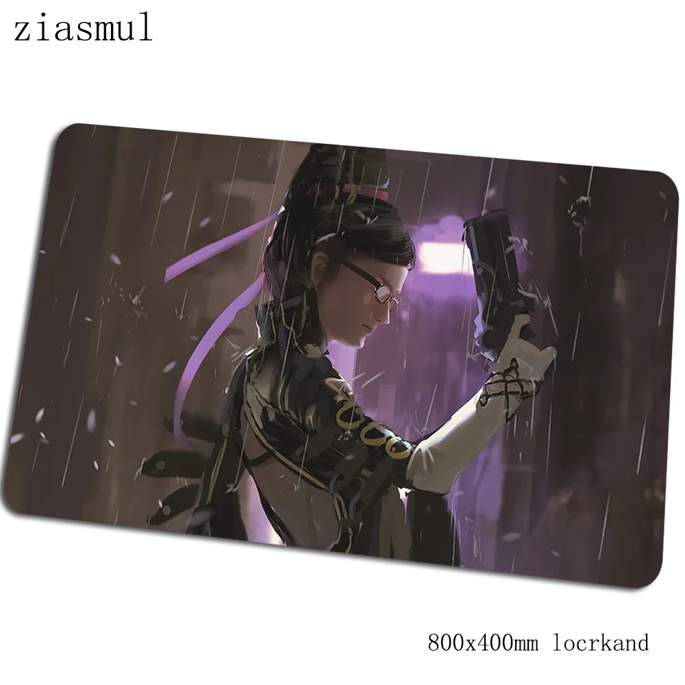 Bayonetta коврики 800x400x3 мм Красочный игровой коврик для мыши большая клавиатура Коврик для мыши xl аксессуары для геймеров коврик для мыши - Цвет: Size 800x400x3mm