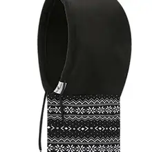 Вязаная Толстая Теплая Флисовая шапка, маска для лица, для шеи, теплая, ветрозащитная, шейный платок, спортивная шапка для активного отдыха, пешего туризма, катания на лыжах