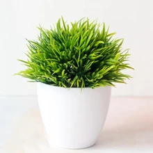 New Home Decor เครื่องประดับขนาดเล็กปลอมดอกไม้ Eye Phoenix Bonsai โรงงานจำลองดอกไม้ตกแต่ง Ball หญ้าหม้อกระถางขายส...(China)