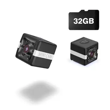 

HD Mini Infrared Night Vision Camera 1080P Micro Cameras DVR DV Motion Recorder For Outdoor Sports Photography