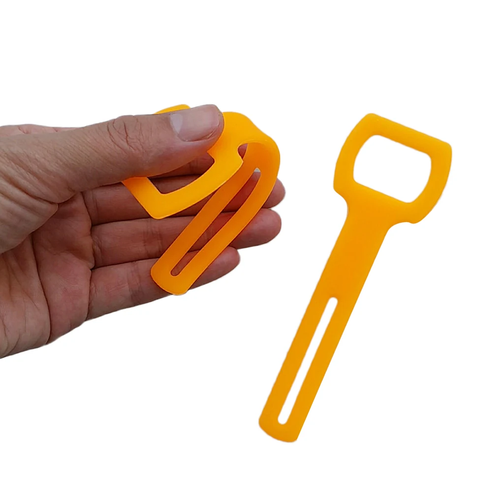 2 Pcs High Quality Silicone Rubber 2nd Stage Regulator Octopus Holder Straps for Scuba Diving and Snorkeling