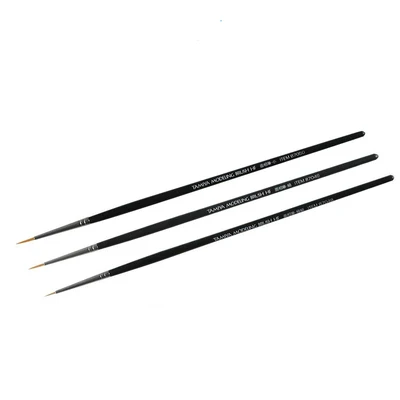 3pcs/lot High Finish Pointed Brush Ultra Fine Model Building Brush Tools Hobby Making Painting Brush Tamiya 87048 87049 87050 2
