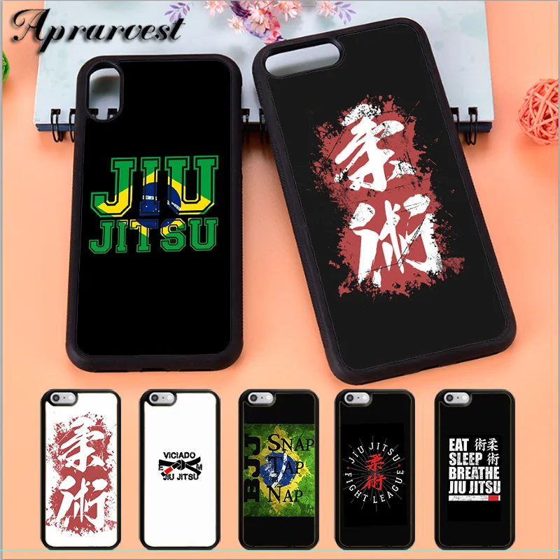 

Aprarvest BJJ Brazilian Jiu Jitsu Art Phone Case Cover For iPhone 5 5S SE 6 6S 7 8 PLUS X XS XR MAX 11 PRO