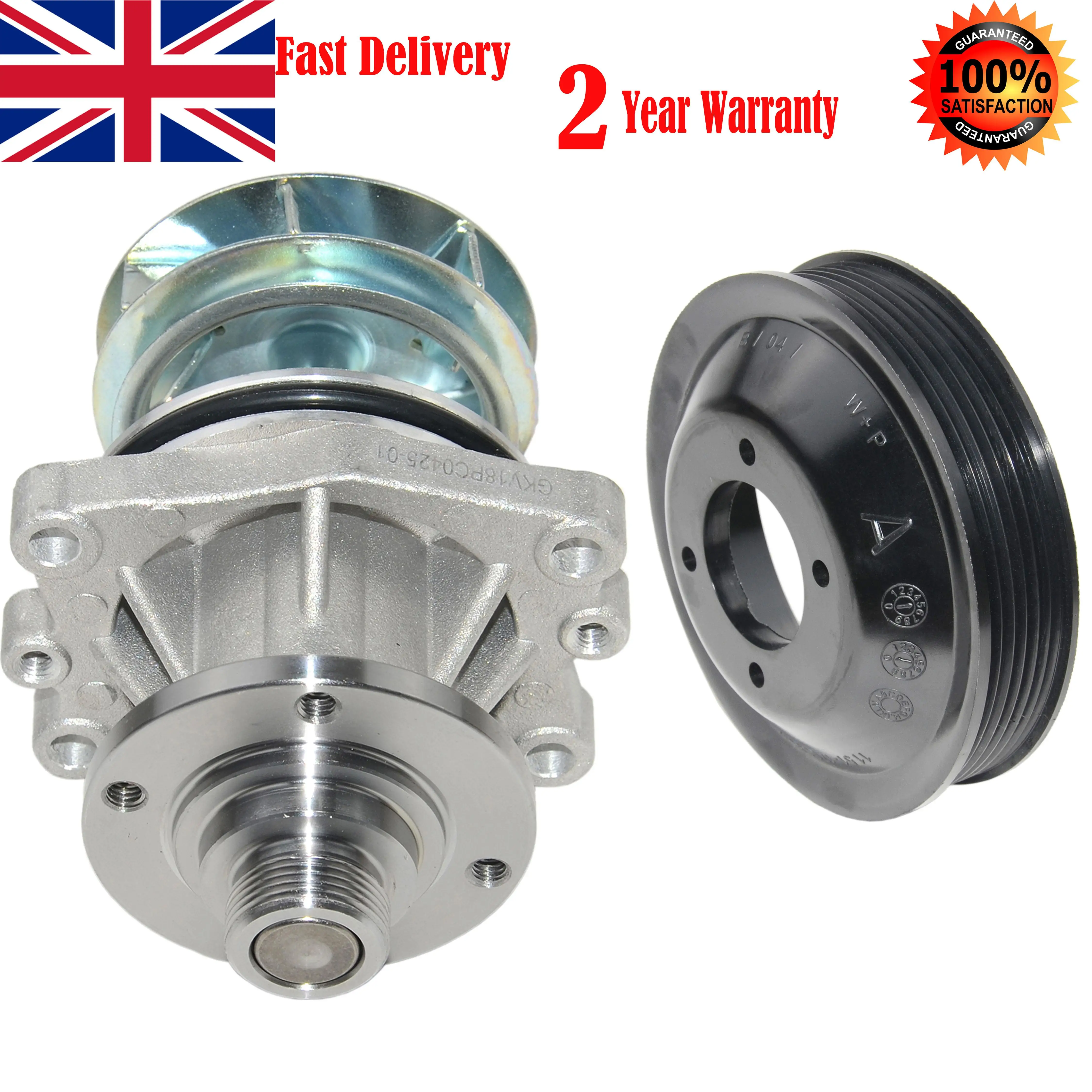 AP03 Water Pump+ Pulley For BMW FOR BMW E46 E36 E34 E39 E60 E61 E38 X5