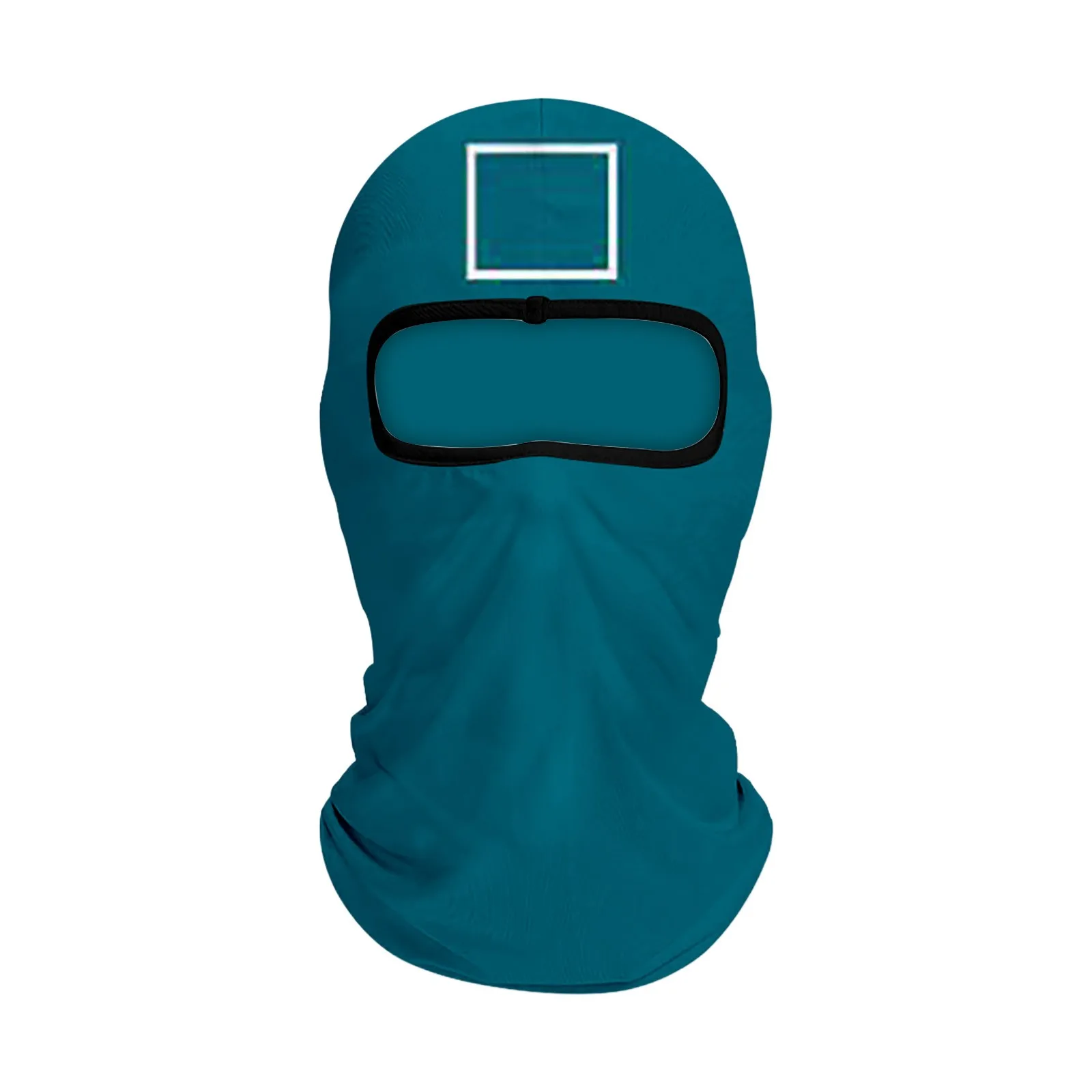 Squid Game Mask Triangle Square Circle Plastic Cosplay Red Hood Replica Jumpsuit Man Headgear Boss Costume Props#40 | Дом и сад