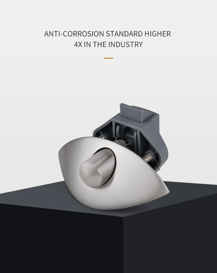 Толкающего типа замок шкафа защелка цинковый сплав нейлон караван RV Морской лодки P06