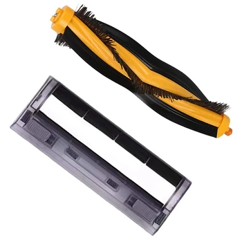

Roller Brush & Main Roller Cover Brush Box Replacement for Ecovacs Deebot OZMO 930 Vacuum Cleaner Spare Parts