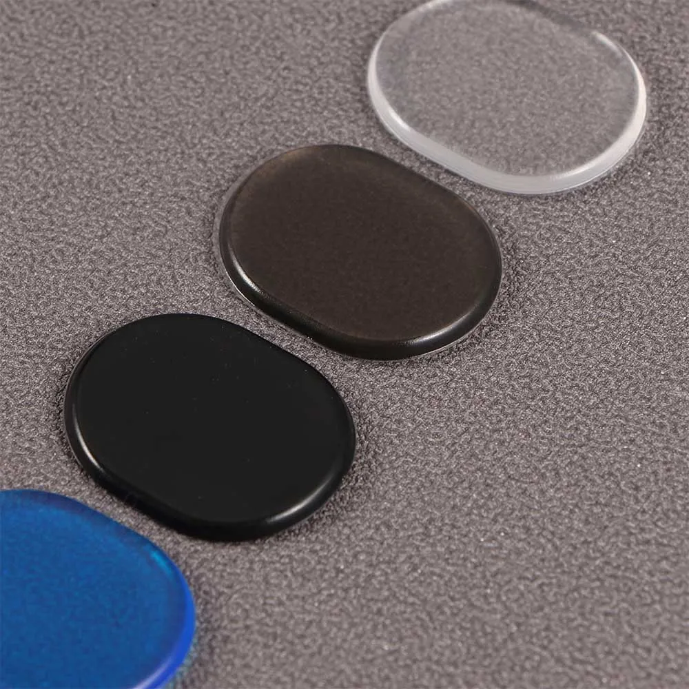 Silicone Drum Mute Pads Drum Damper Shock Absorbing Pad Transparent Percussion Instrument Accessories 6 PCS drum replacement parts