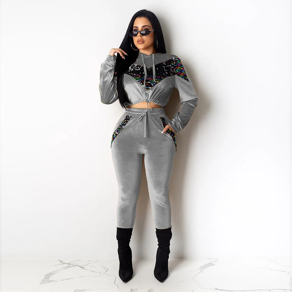 velour lounge suit ladies