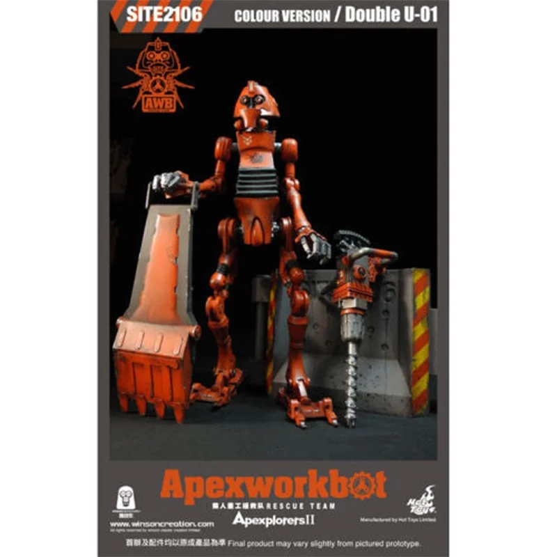 In Stock Ape Man Heavy Industry Rescue Team Apexworkbot Red Regular Edition For Fans Collection