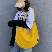 Бренд, модные женские большие холщовые сумки на плечо, большая молния, вместительные сумки, сумки для путешествий, повседневные женские сумки через плечо, сумки для девочек