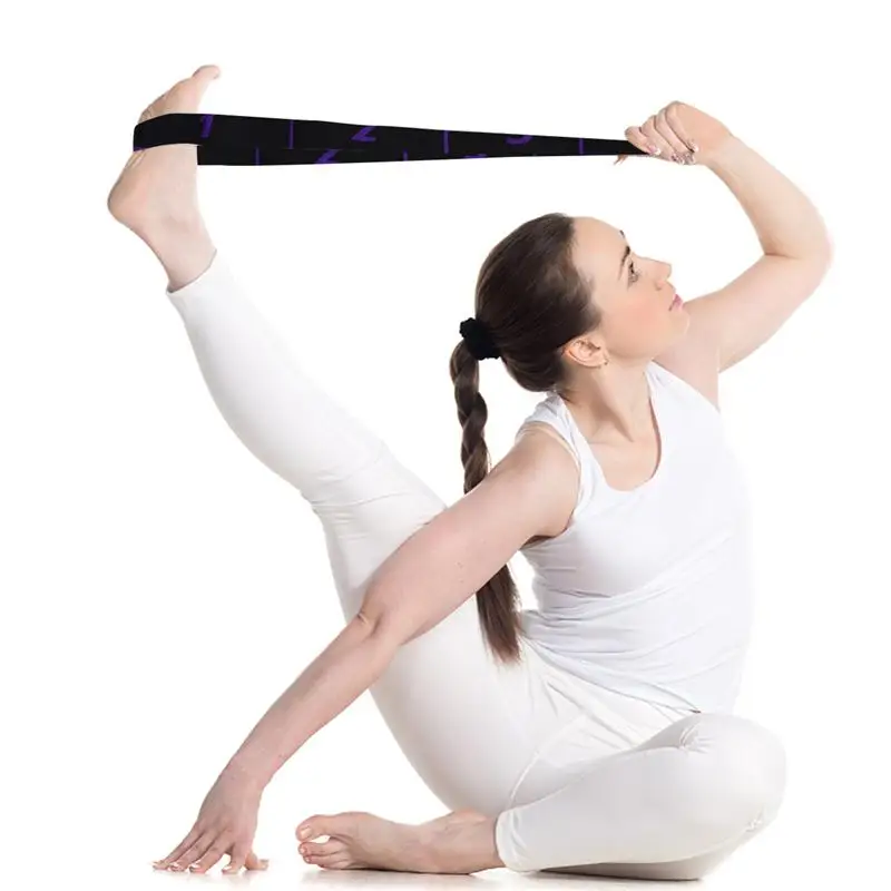 

1pc Stretch Strap Elastic Band Home Workout Band Stretching Strap Yoga Strap