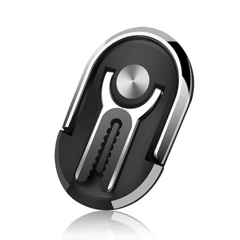 

Cell Phone Ring Holder Stand, 2 in 1 Universal Air Vent Car Phone Mount and Finger Grip Ring Kickstand, 360°Rotation & 90°Flip f