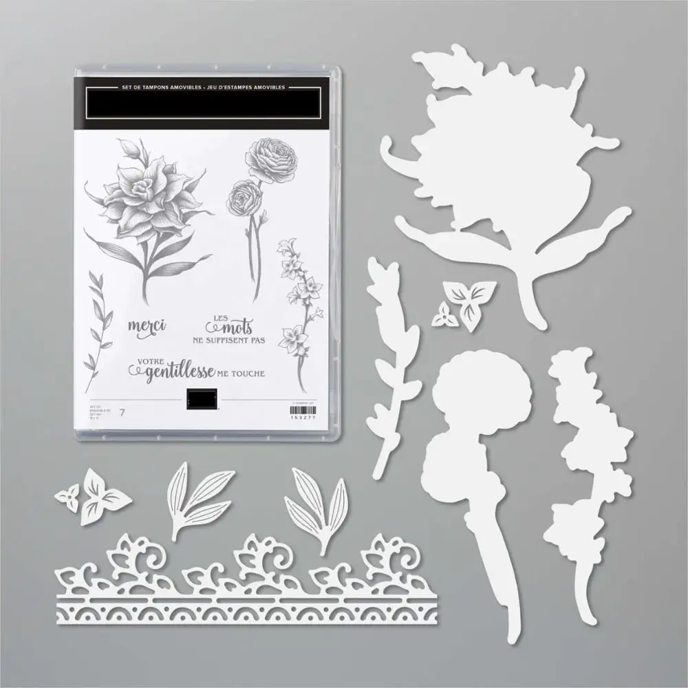 

Preserved Flower Dies Metal Cutting Dies and Stamps Scrapbook Mold Die Cut Stencil Handmade DIY Card Make Mould Craft Decoration