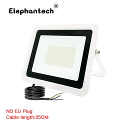Enhanced Outdoor LED Floodlight - Waterproof Reflector Spotlight (Warm white)