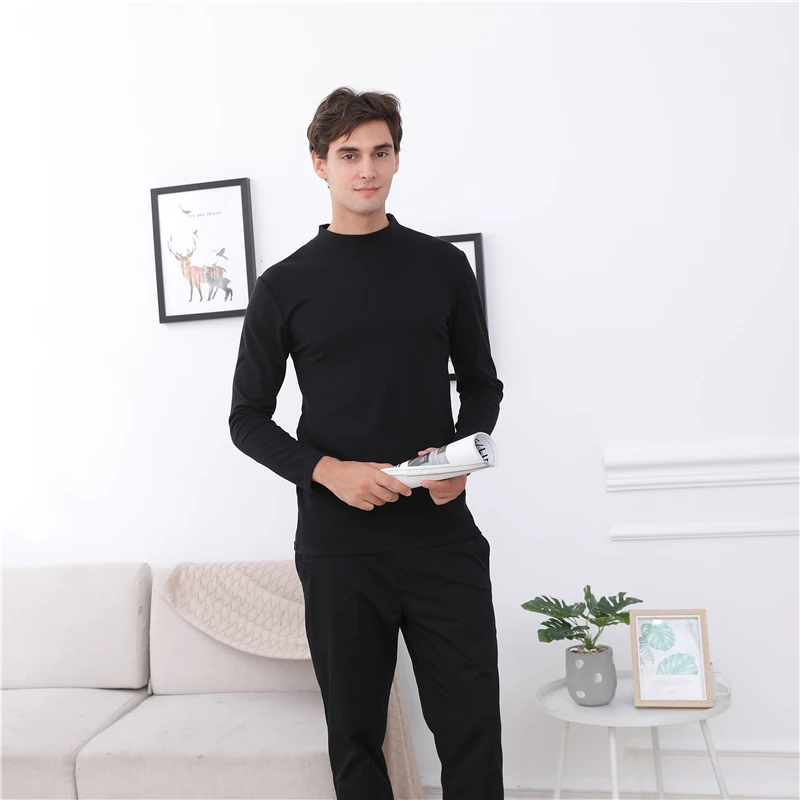 Зимний мужской свитер мужские полуводолазки повседневные мужские свитера Slim Fit брендовые трикотажные пуловеры мужские высокие эластичные нижнее белье 3XL