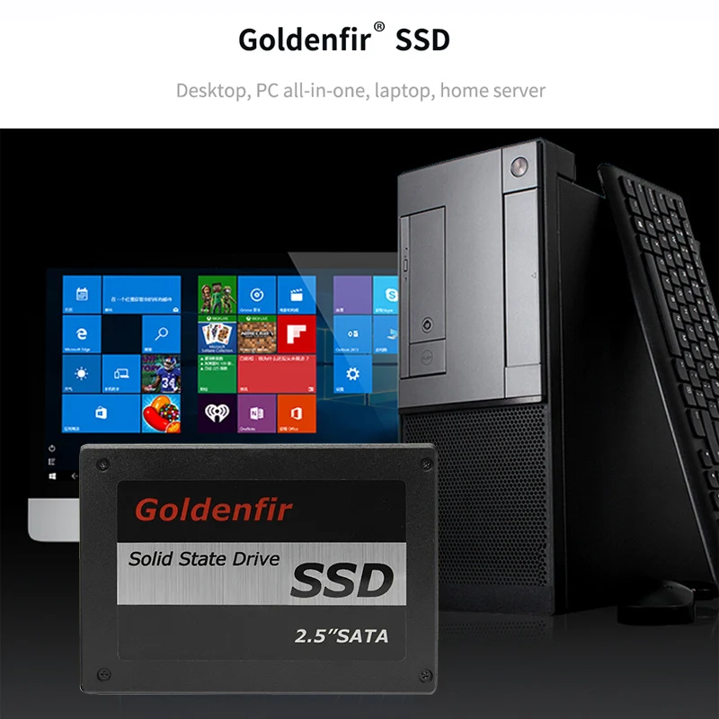 Goldenfir SSD 240GB 120GB  2.5 inch disk drive hd hdd  1TB 128GB solid state drive for pc ssd 256GB 500GB 512GB 480GB 360GB