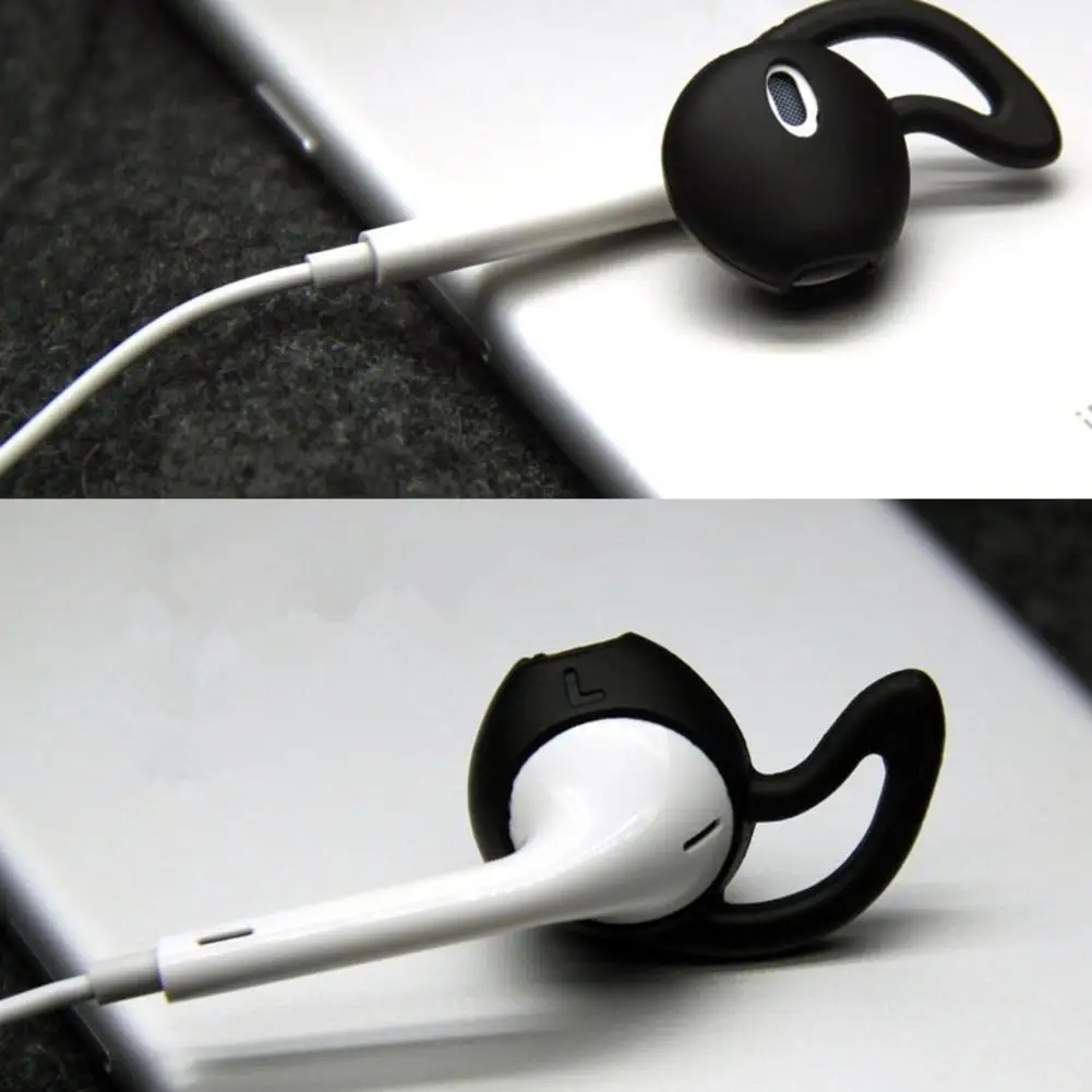 4 пары силиконовых чехлов, чехол для наушников Airpods, ушной крючок с крыльями, Заушник