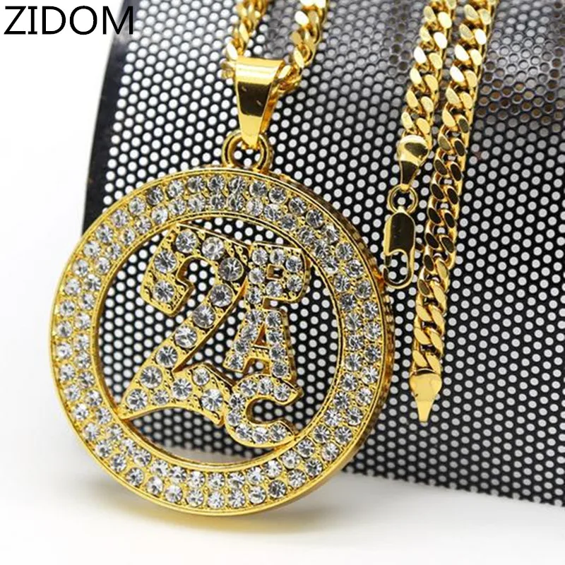 Мужской кулон в стиле хип-хоп с золотым льдом 2pac меддалион Тупак ожерелье
