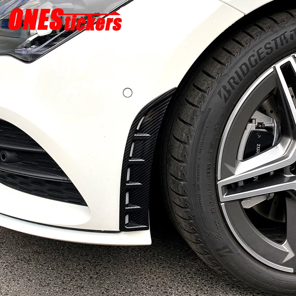For Mercedes Benz CLA Class C118 CLA180 200 220 250 260 2020+ Car Styling Accessories Front Bumper Fender Air Outlet Trim Cover |