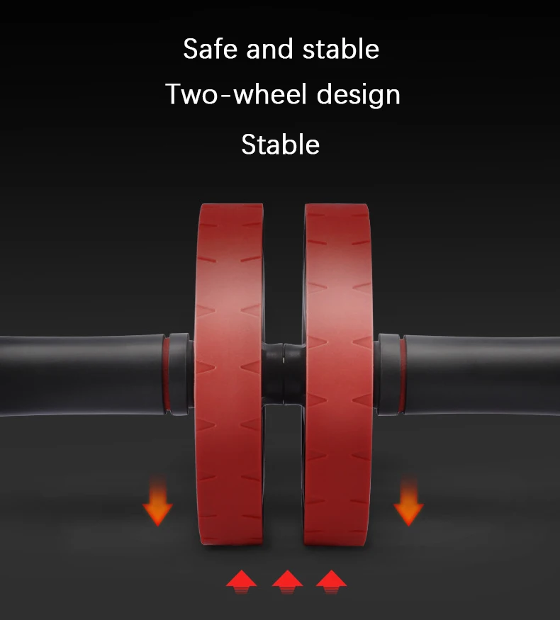 Fitness Large Equipment Abdominal Wheel Abs Trainer Ab Roller Belly Exercise Body Building Portable Workout Gym Crossfit Deporte
