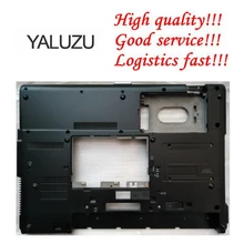 YALUZU ноутбук Нижняя крышка корпуса для hp EliteBook 8740 Вт база шасси D корпус нижний корпус черный