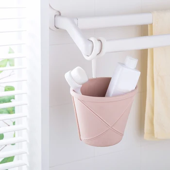 

Mini Storage Hanging Basket Container Organizer Portable for Home Kitchen Bathroom S55