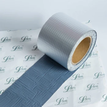 

resistance Waterproof for Roof Pipe Repair Stop Leak Sticker Aluminum Foil Butyl Rubber Tape Self Adhesive High temperatur