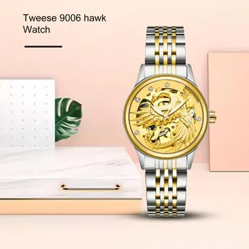 

Mechanical Watch Golden White Tourbillon Gold White Automatic Watch Waterproof Watch Box Packaging