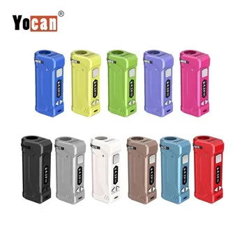 

Smoking Accessory Original Yocan Uni Pro Battery 510 Thread VV Preheat Adjustable Diameter Oil Carts Mod Lighter