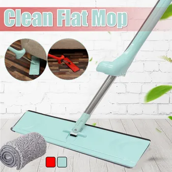 

360 Rotating Self-Wringing Magic Mop Free Hand Washing Flat Mop Automatic Spin Wooden Floor Mop Cleaner Lazy Household Cleaning