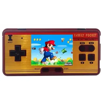 

FFYY-Mini Retro Portable Handheld Game Player Family Pocket Built in 638 Games 8 Bit Portable Video Console Durable Best Gift