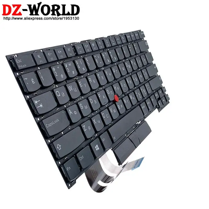 Original ru Russo Teclado Retroiluminado para Lenovo Thinkpad T490s T495s T14s Gen1 Computador Portátil Sn20r66061 Sn20r66133 Sn20w19578 Novo Teclado de substituição - Imagem 3