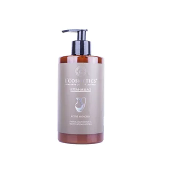 

Liquid soap L'COSMETICS, Goat milk, Hypoallergenic with cotton extract, 450 ml