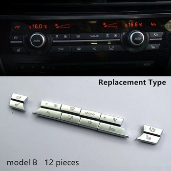

Air Conditioner Button Replacement Silver Console Durable High Quality