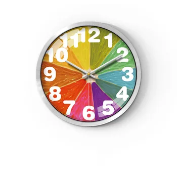 

Creative Wall Clock Modern Design Living Room Bedroom Digital Bedroom Home Decor Wall Clock Mechanism Relojes Decoration Bb50