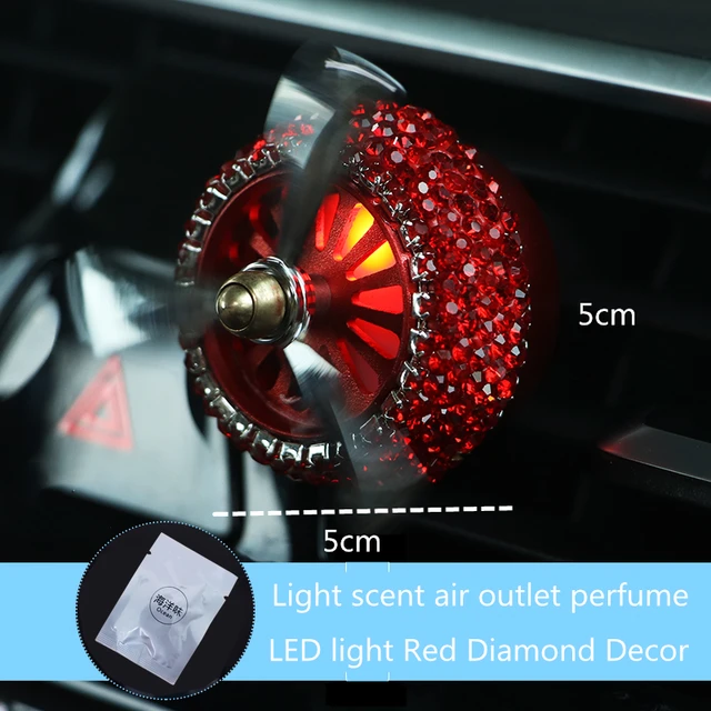 Red Bling Car Accessories For Women Interior Cute Set Girls Usb Charger  Tissue Box Holder Ashtray Diamonds Automotive Part Decor - Ornaments -  AliExpress