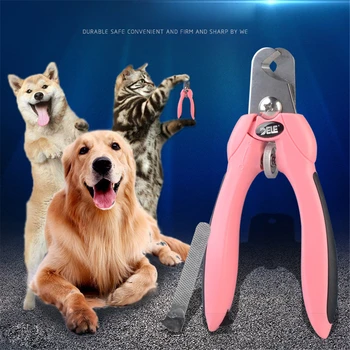 

Pet Nail Cutter Paw Grooming Trimmer Stainless Steel Scissors Clippers Professional Cat Dog Nail Shear Polish Scissor