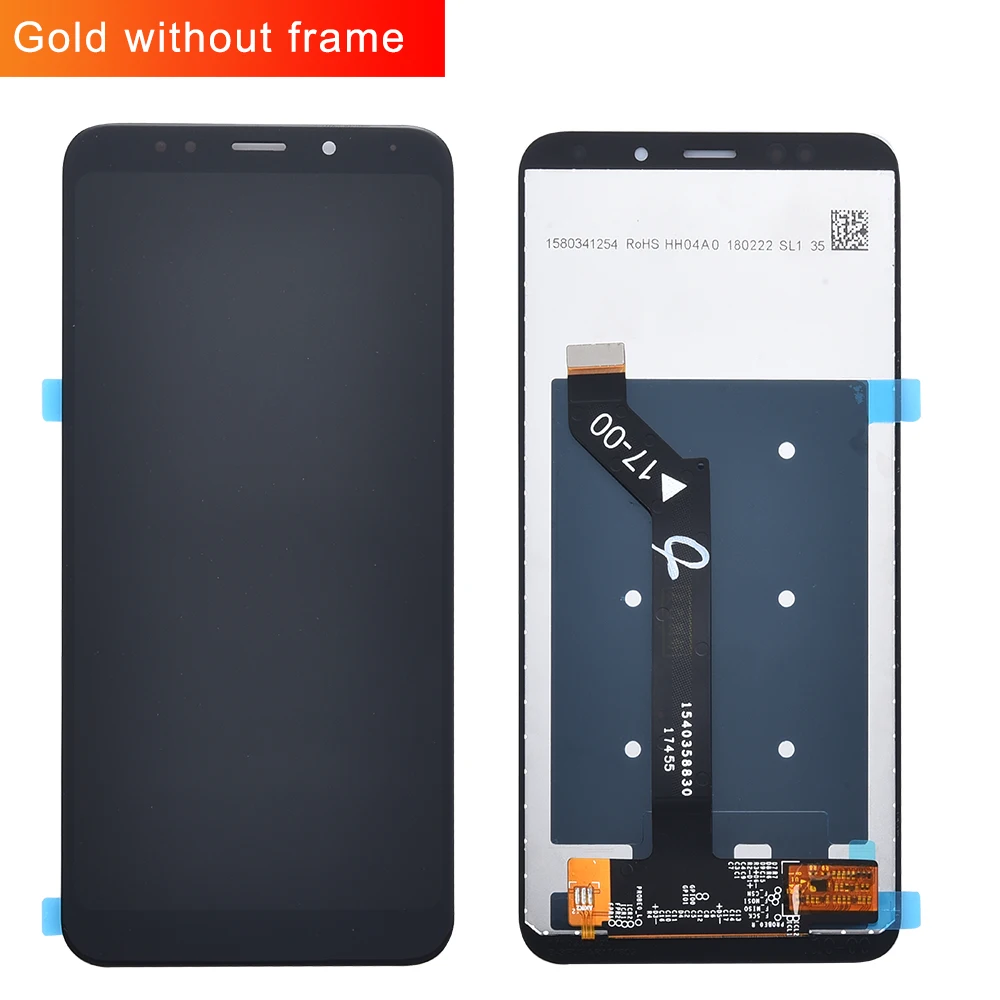 Для Xiaomi Redmi 5 Plus ЖК-дисплей+ рамка 10 сенсорный экран Redmi5 Plus ЖК-дигитайзер Замена запасных частей