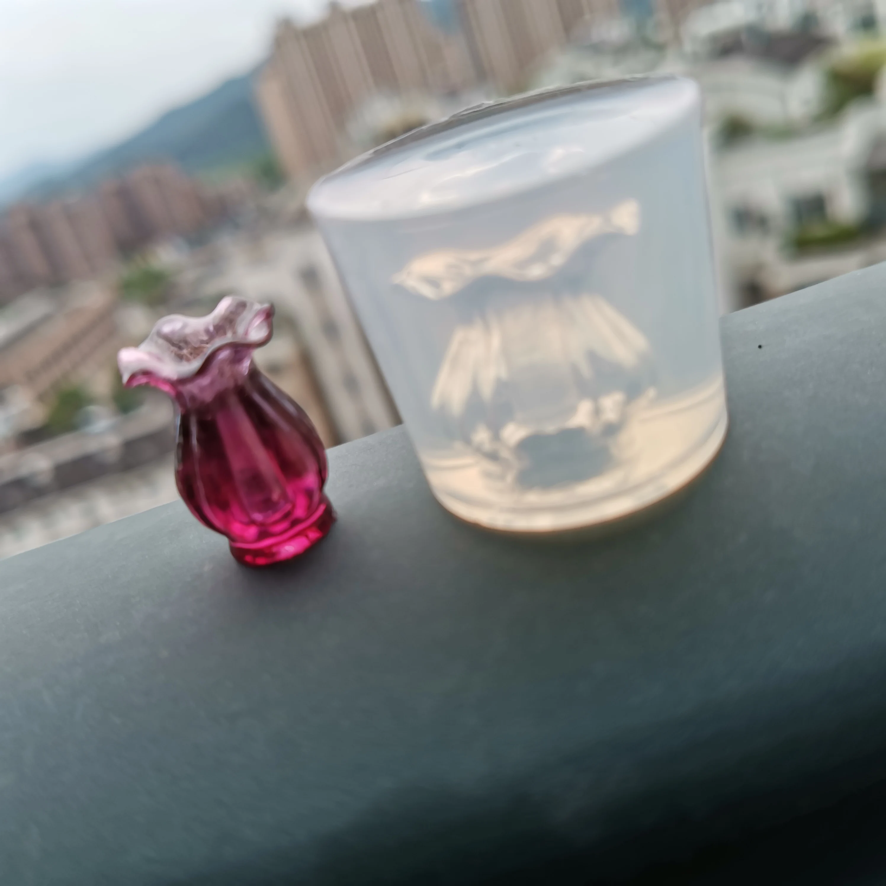 Transparent Silicone Mould Dried Flower Resin Decorative Craft Diy Vase