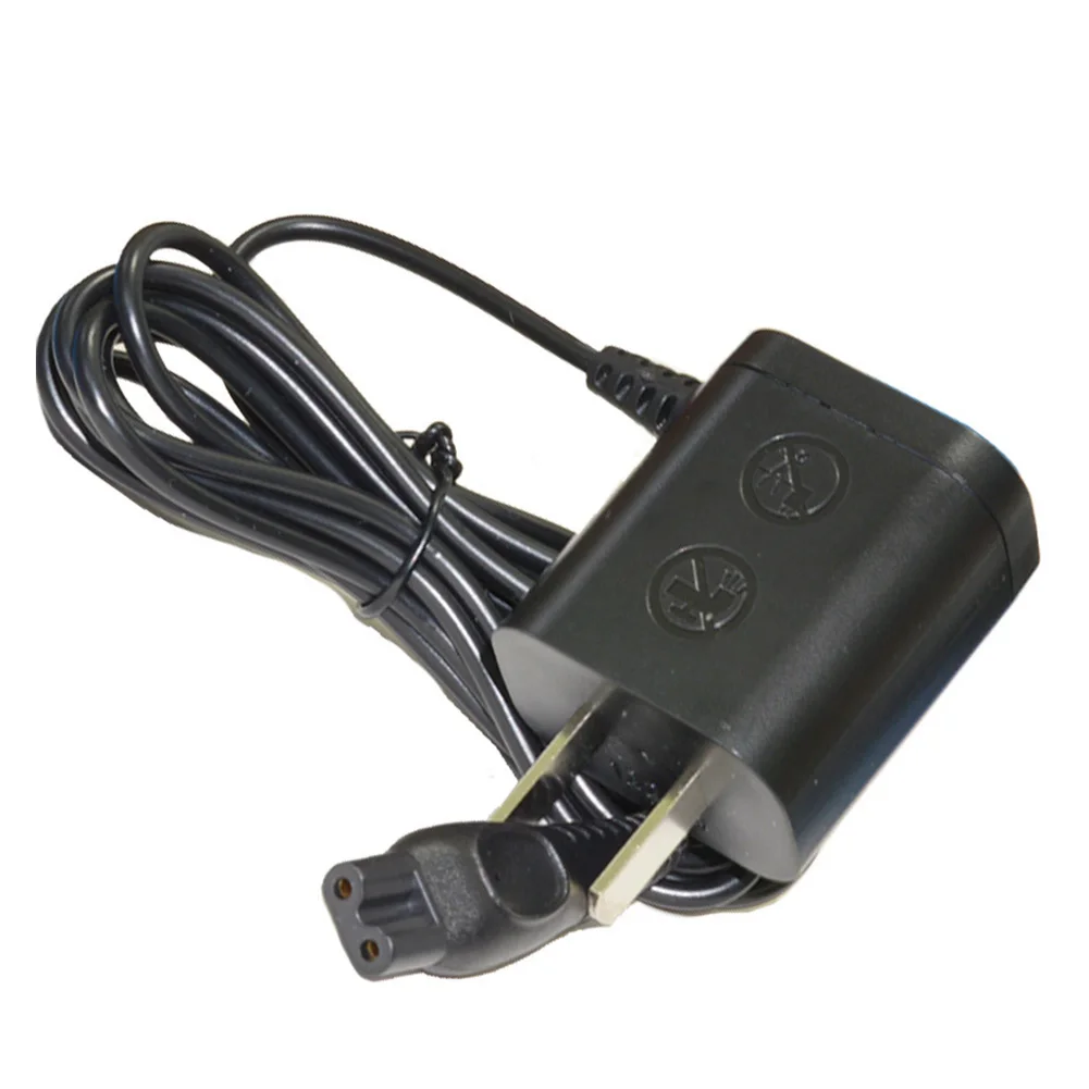 Overvoltage Protection Cable ABS Razor Charger Universal Wall Plug 5W Power Adapter Accessories Trimmer Black For Philips HQ850 |
